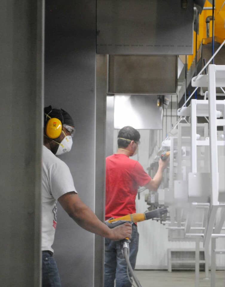 Compass Powder Coating Install WolfRayet System